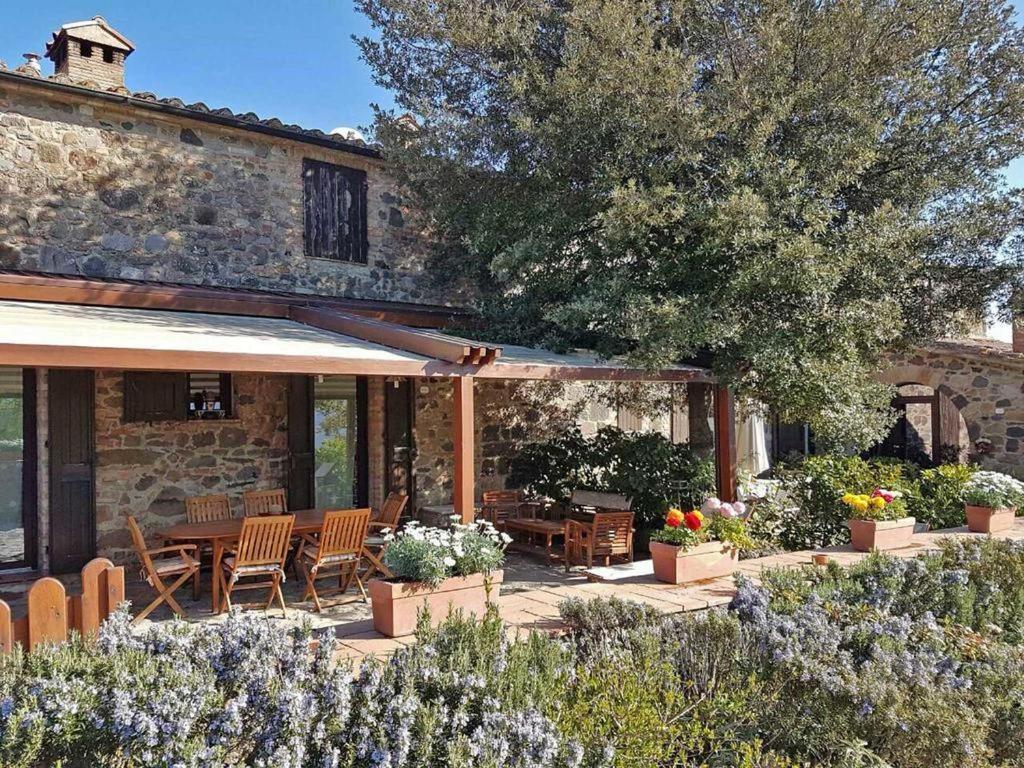 Cottage Le Ginestre Con Piscina In Val D'Orcia راديكوفاني المظهر الخارجي الصورة